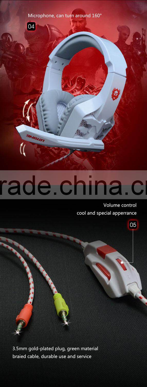 stylish pc gaming headset with mic