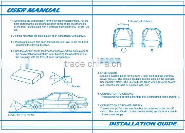 Taiwan anti speed gun laser diffuser protect car avoid speed camera LASER JAMMER