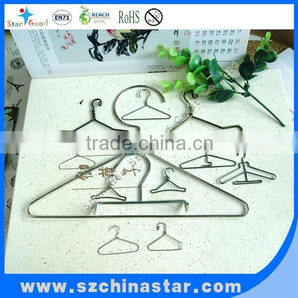 Cute beutiful metal small clothes hangers