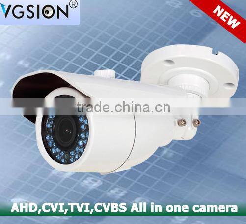 NEW Product PAL/NTSC 720P TVI-AHD-CVI-CVBS All in one Camera