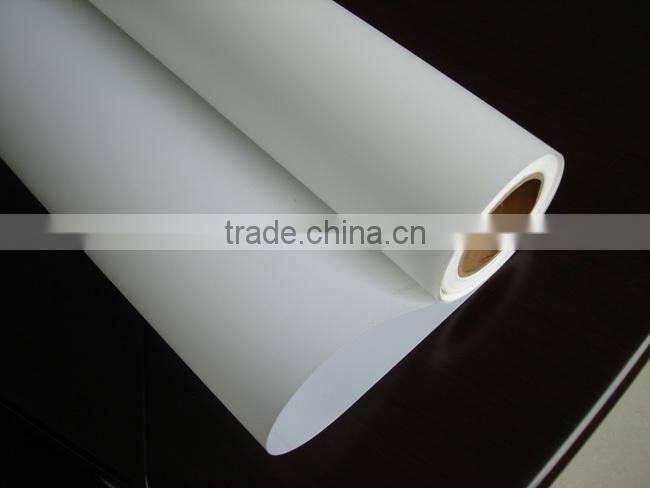 Ecomomical 150mic White Opaque Backlit PET film Roll