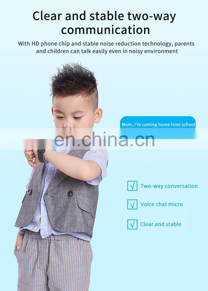 2019 New Private SOS Calling Remote Monitor Smartwatch Phone For Kids, Waterproof Kids Smart watch With Gps IP67 Phone Watch