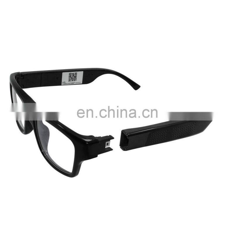 High Tech 1080P Full HD live streaming NO Hole Invisible android wifi video glasses camera
