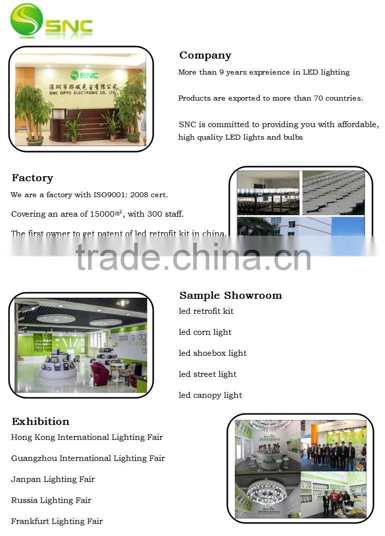 Type II Lens LED Pole Street Light 240w with UL CUL Approved