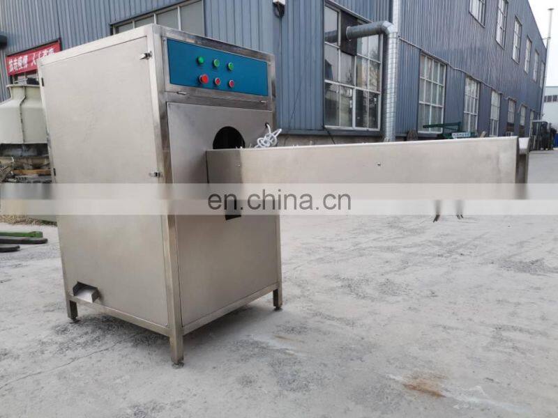 garlic root cutting machine /onion peeling and root cutting machine on sale