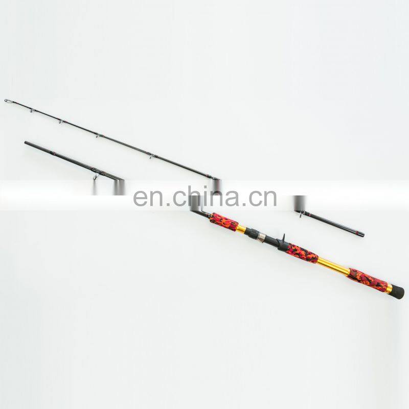 2- section High Carbon Boat Trolling Fishing Rod 1.68m 1.8m 1.95m 2.28m
