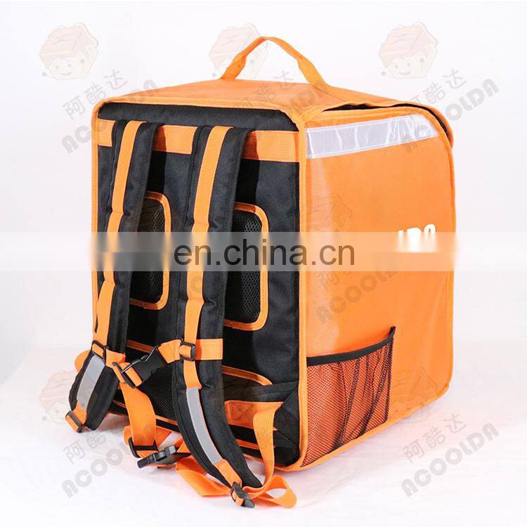 Round Carrier Hot Delivery Backpack Food Bags For Pizza Boxes Food Delivery Bag Food Courier Backpack