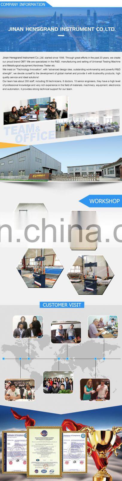 HST Professional High Frequency Electromagnetic Resonance Fatigue Testing Machine with low price