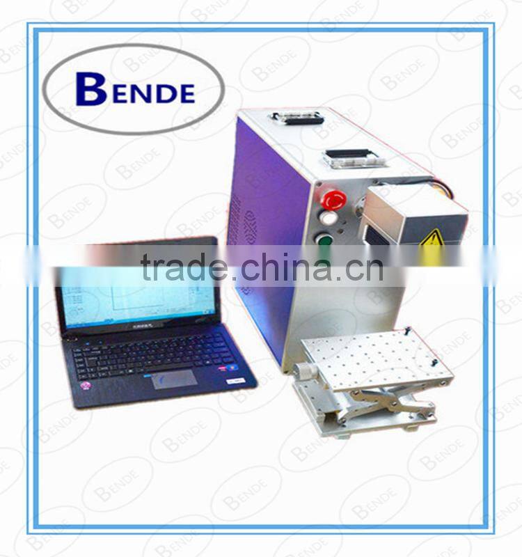China factory bende Mini 40W laser marking machine