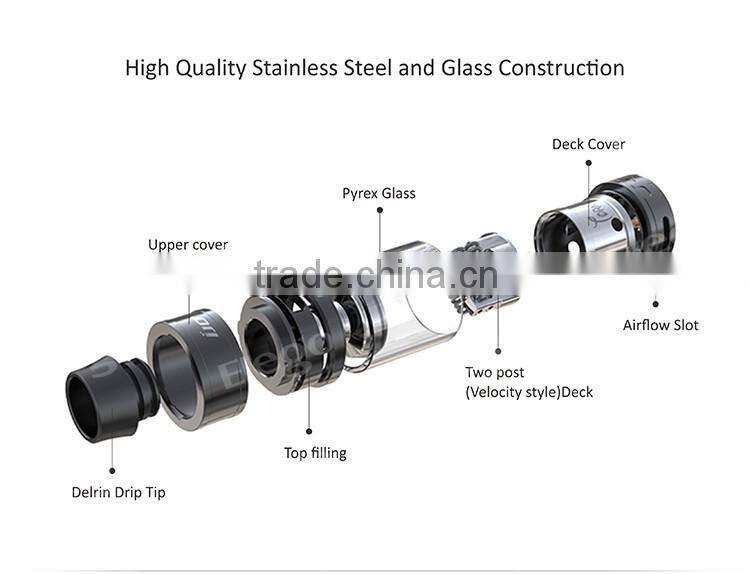 Stock Offer IJOY Tornado RDTA Tank with T4 Deck, Original IJOY Tornado