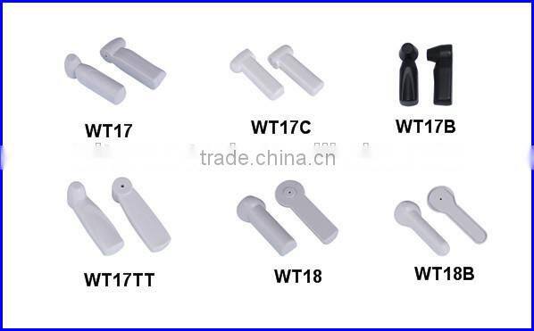 eas alarm pencil tag with lanyard