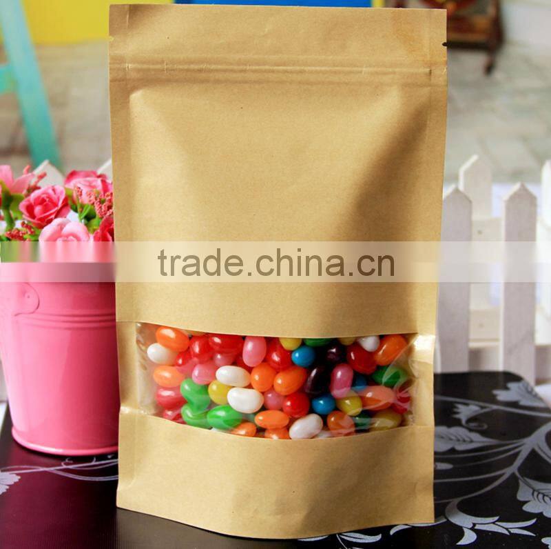 Custom Packaging MEQ Design Printing Paper Zip Lock Bag