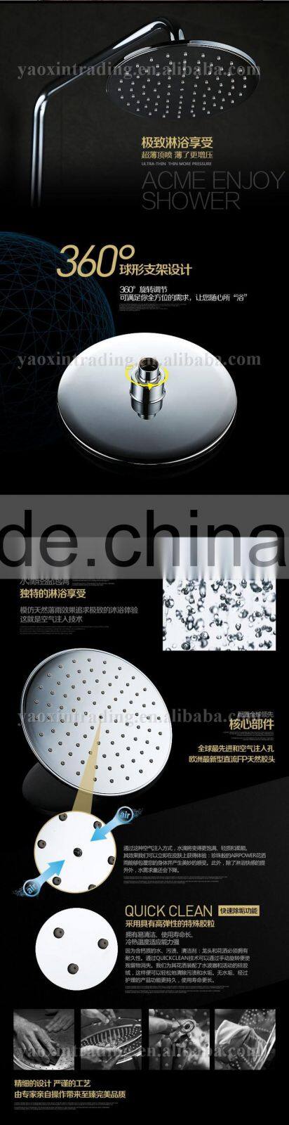 Wall Mounted 3 Function Thermostatic Shower Mixer Sets