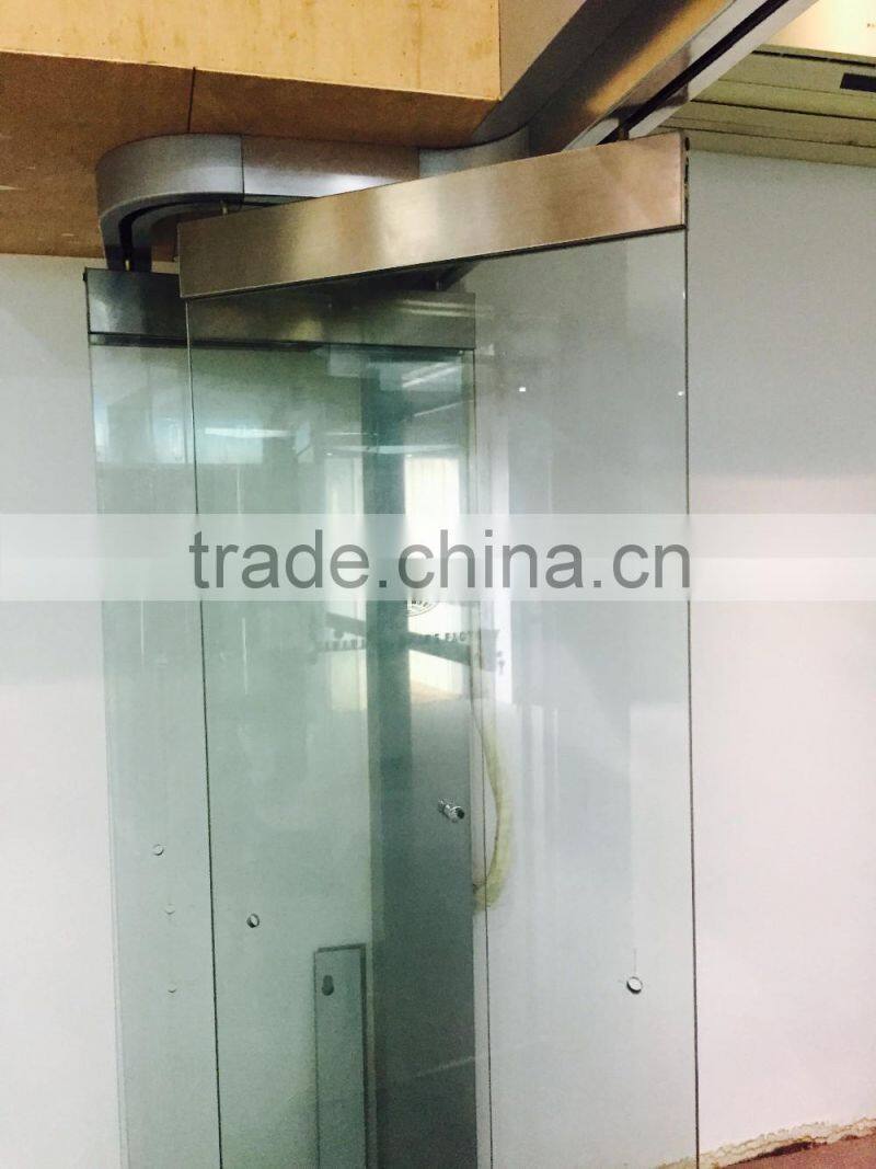 FD-9000H customized glass sliding frameless office folding glass shower doors