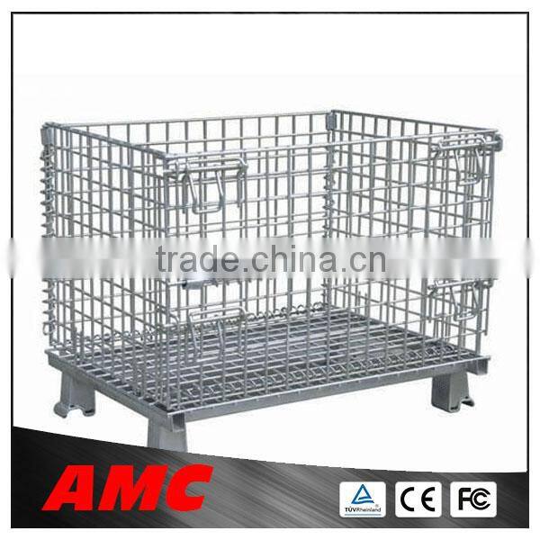 Trolley storage cages with wheels
