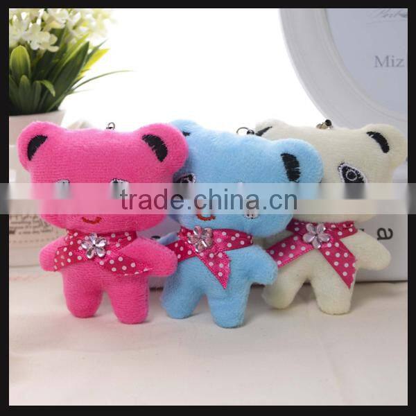 animal shaped plush keychian stuffed baby hedgehog plush animal toy