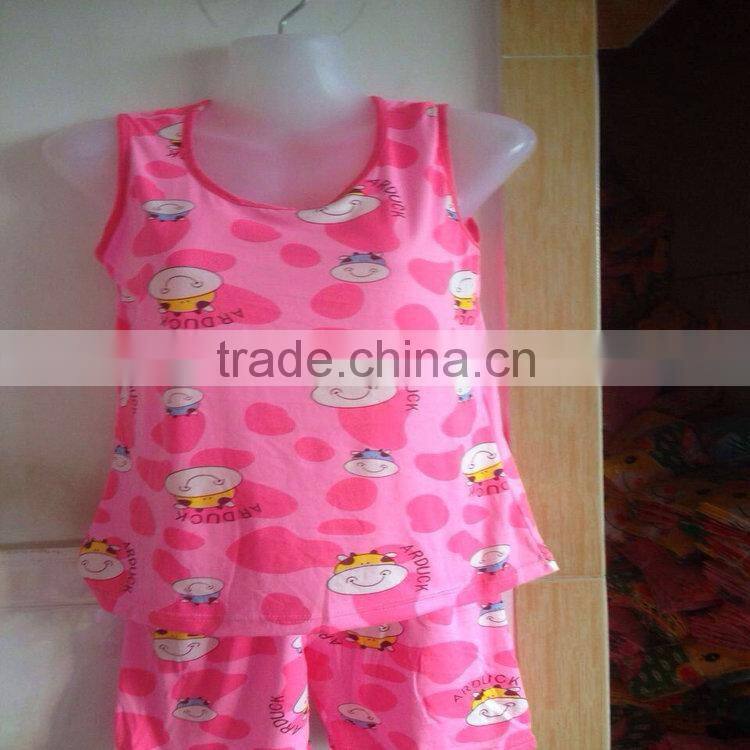 1.25USD Factory New Design Wholesale Cotton Adult Cotton Popular Pajamas/Nightwear ( kckttz014)