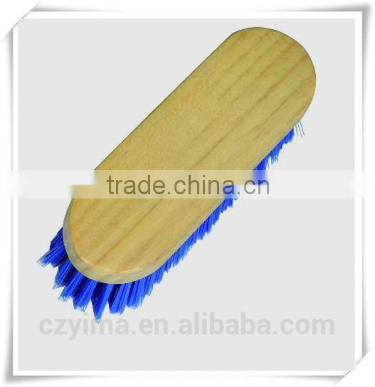 Plastic horse body brush with plastic bristle/horse products
