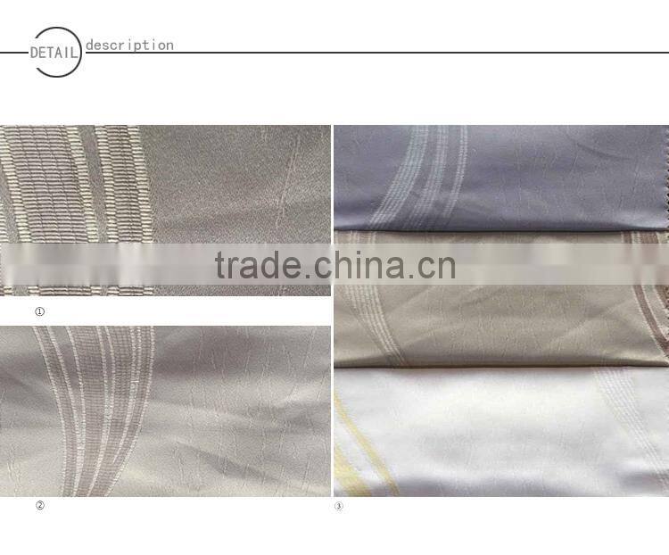 100% Polyester jacquard flower window curtain fabric