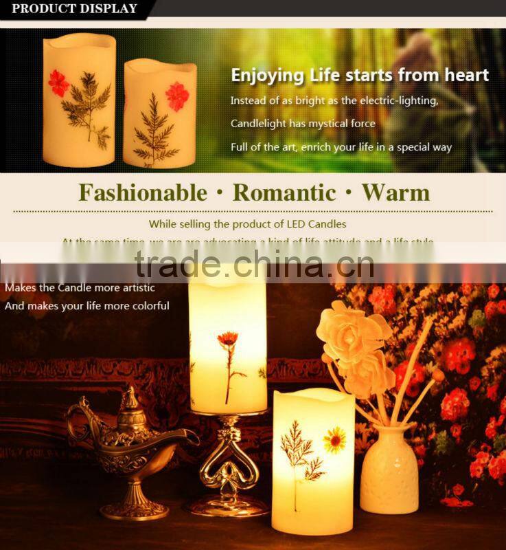 Reative soy wax candle gift set wholesale, wax LED candle, flameless LED candles