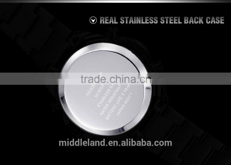 New products nickel free alloy watches business men blue dial classic watch high quality cheap wholesale made in China watch