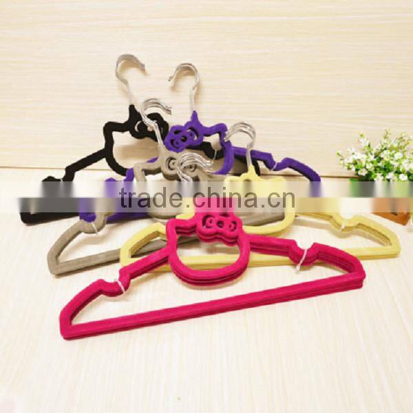 High Quality Hello Kitty Pretty Coat Velvet Hangers