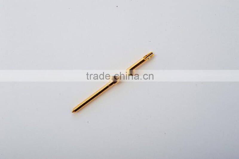 Electronic connector pin terminal