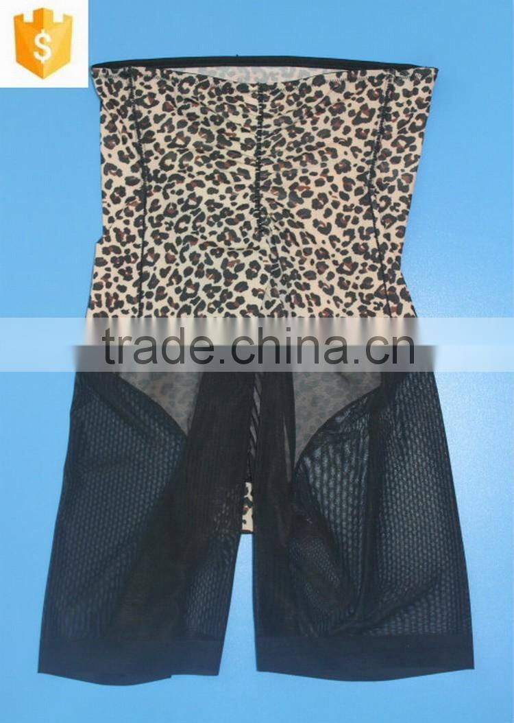 Leopard mesh women shaper,sexy lady shaper