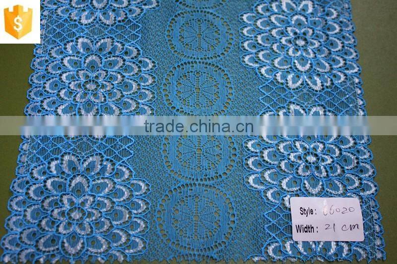 special design best quality breathable stretch french lace fabric for underwear bra
