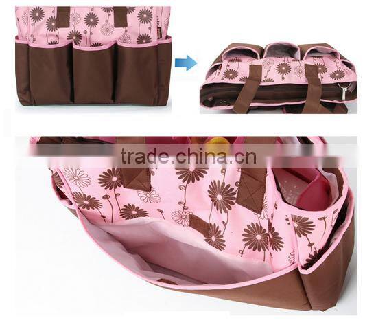 Multifunctional mommy bag outdoor diaper bag