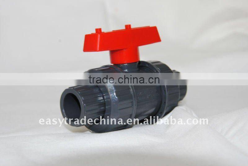 pvc true union ball valve