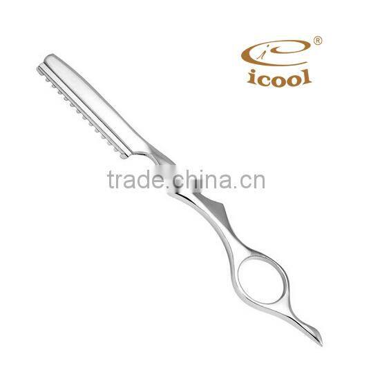 Mirror polish zinc alloy professional barber razor