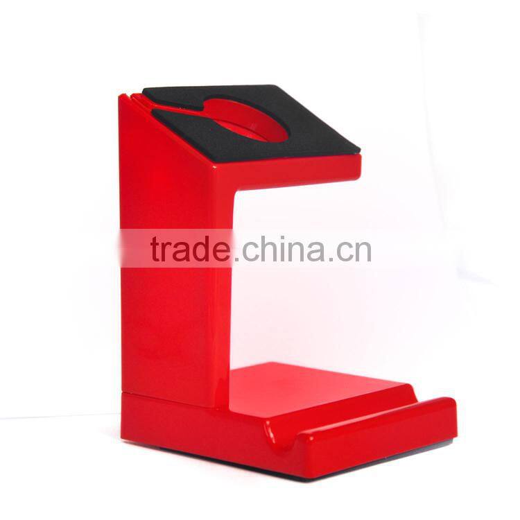 Colorful 2 in 1 plastic Charging Dock for apple watch