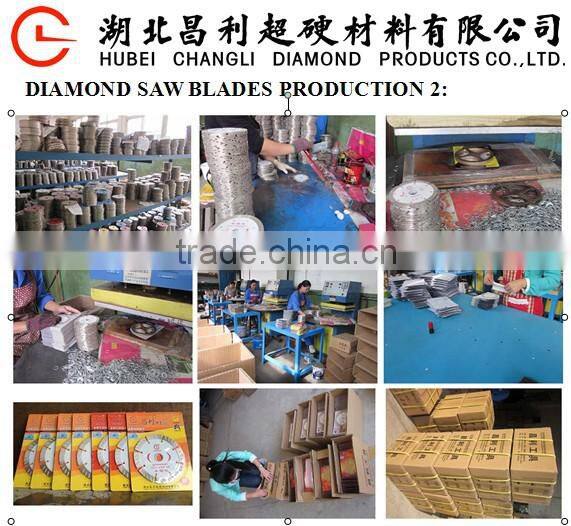 4" turbo segment diamond saw blade cutter