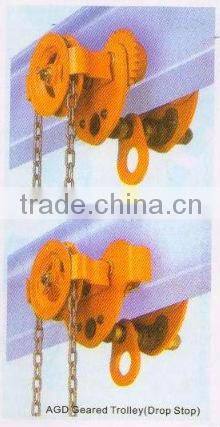 manual geared trolley