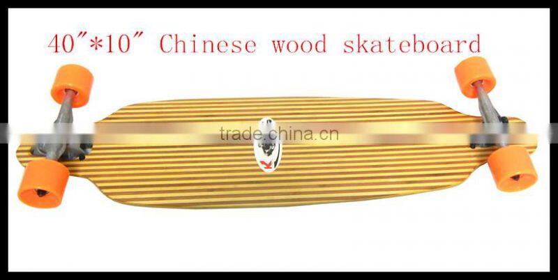 wholesale Canada Maple skateboard with grip tape longboard