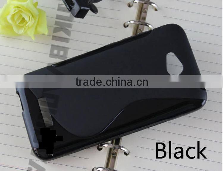 S-Line Flexible Soft Gel Tpu Silicone Skin Back Case Cover For HTC Desire 616