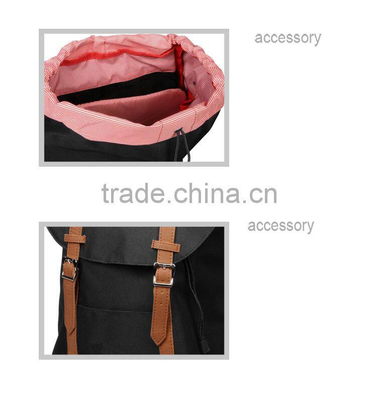 high quality custom drawstring canvas college bags