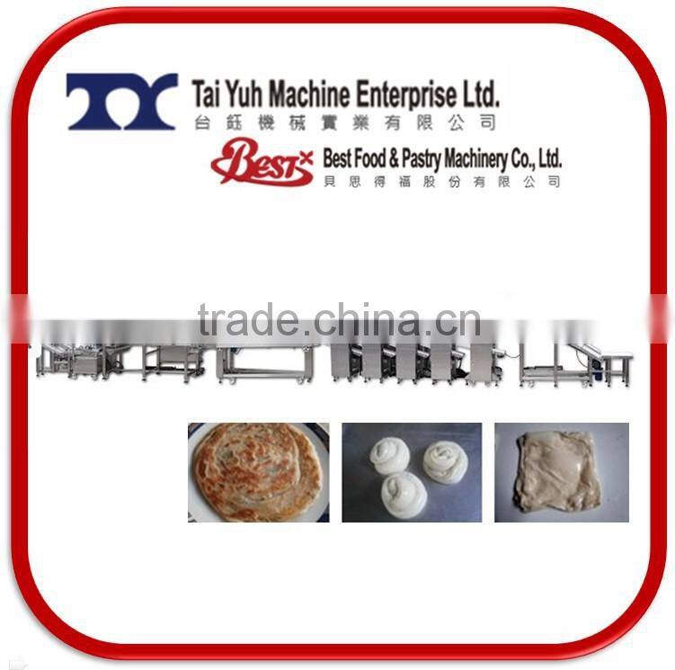 TY-3000 Automatic Frozen Paratha Making Machine