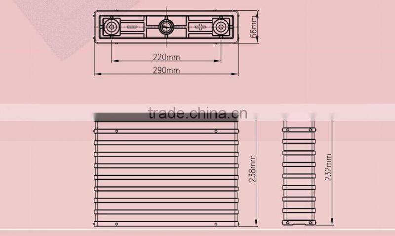 200ah lithium battery GBS-LFP200Ah-B