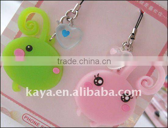 OEM Cute plastic mobile accessories for girls