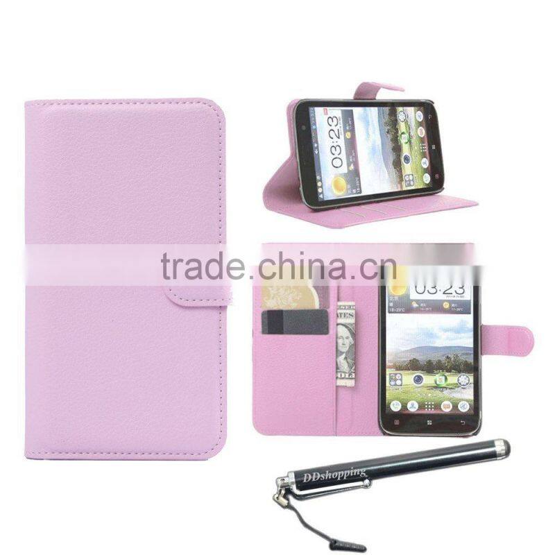 Keno New Arrival Premium Style PU Leather Flip Wallet Case for Lenovo K3 Note