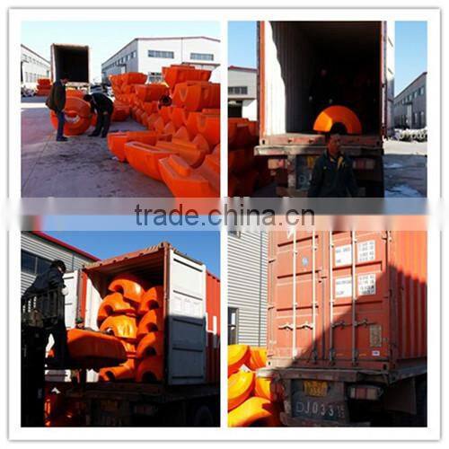 OD1300*L1300 size high buoyance dredge floater used for sand dredging pipeline