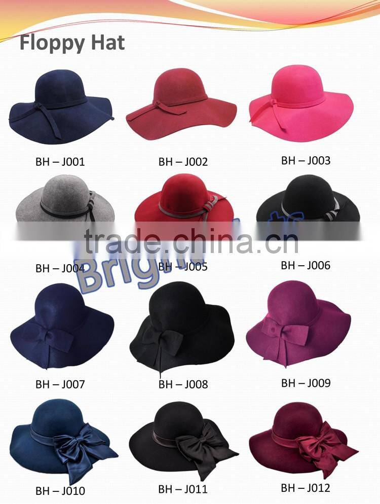 Wool Felt Bavarian Style Hat