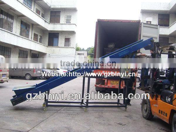 Strong Magnetic PVC Belt Conveyor for metal,Iron sheet separating conveyor factory