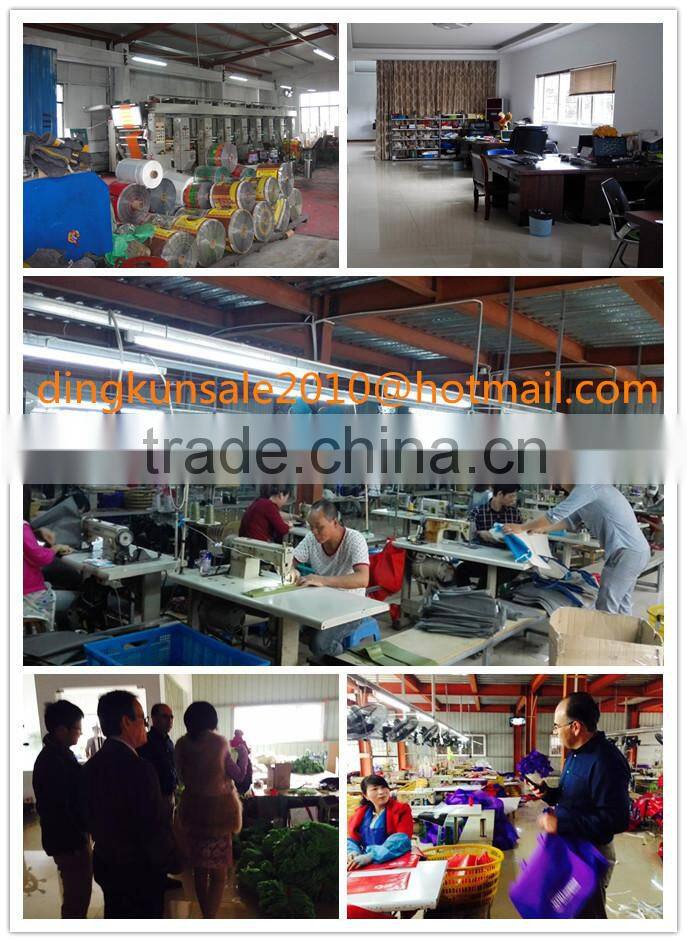 Factory directly jute bag with PVC clear window