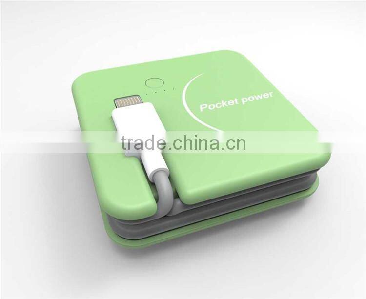 New arrival mini mobile battery charger micro usb charging cable portable usb wall charger