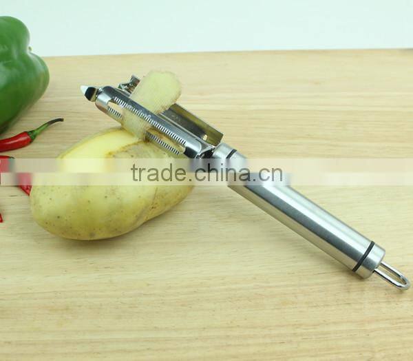 2016 New Gadgets Double Edged Hand Potato Peeler