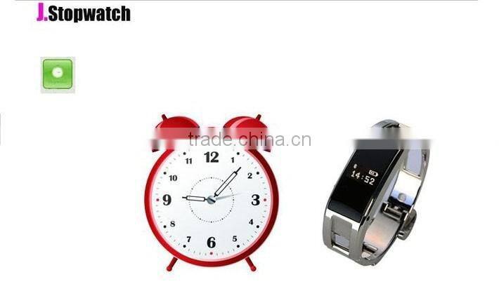 D8 Fashionable Sports Mate Smart LED Bluetooth Bracelet With OLED Display