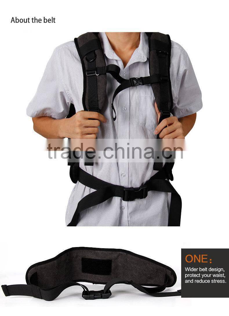 2016 Ergonomic design High quality Professional Camera bag Backpack Canvas Laptop bag